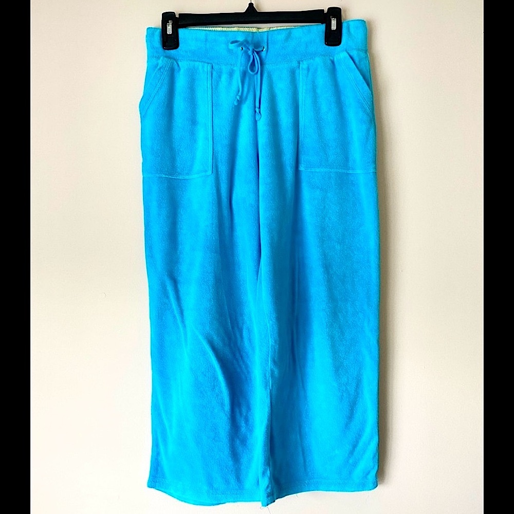 Q-tee Women's Cyan Swim House Cover Pants - M - Pre-owned